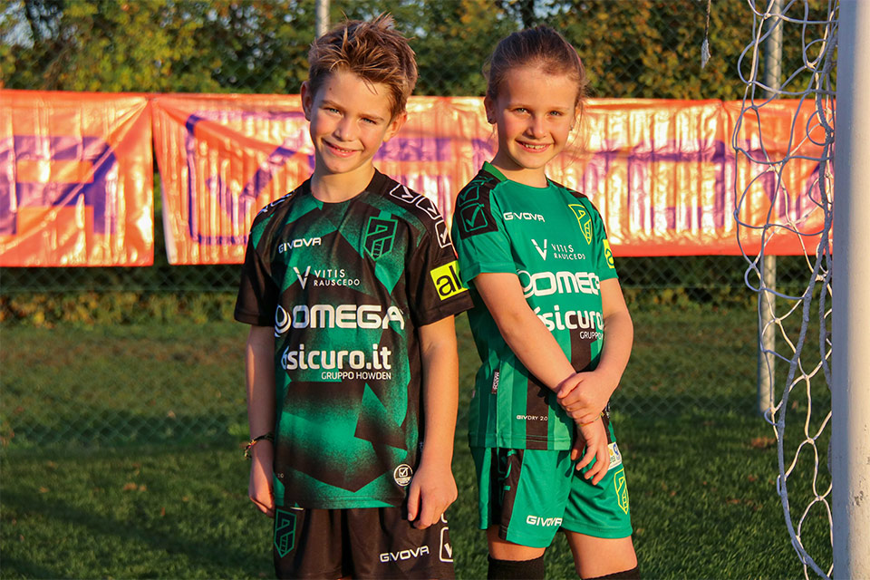 Maglie Bambini Pordenone Calcio Nuova stagione 2022-23