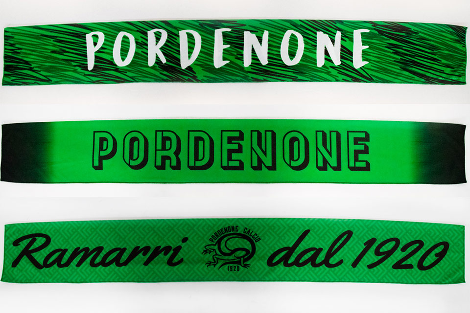 Sciarpe in raso Pordenone Calcio